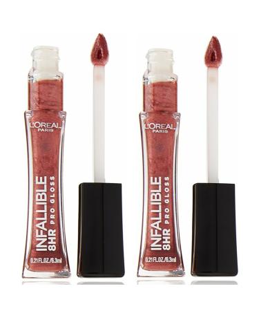 L'Oreal Infallible Pro Gloss Modern Mauve 0.21 Fl Oz