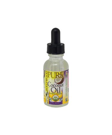 Hollywood Beauty Pure Organic Coconut Oil 1 Oz