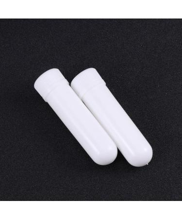 12pcs Refillable Nasal Aroma Tubes Kit for Oil Inhaler | Healeved Swab Essential Wick DIY Set | Portable Container with Cotton Blank Sticks - Buy Online on GoSupps.com