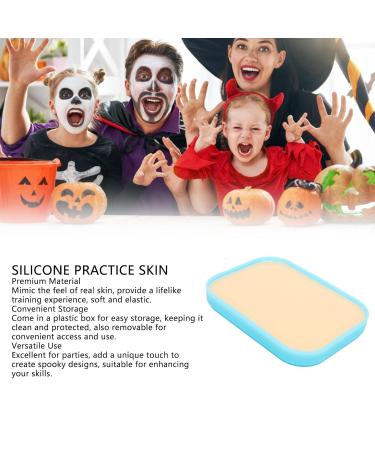Sonew Silicone Practice Skin - Soft Elastic Horror Prop for Makeup Artists | High Strength Blank Skin - Buy Online on GoSupps.com