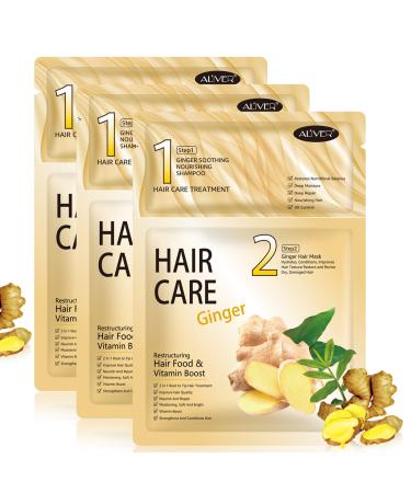 ALIVER Hair Mask 3 pack Hair Mask for Dry Damaged Hair Deep Conditioner Hair Treatment Hair Masks Care for Curly Oily Frizzy Hair and Dry Scalp