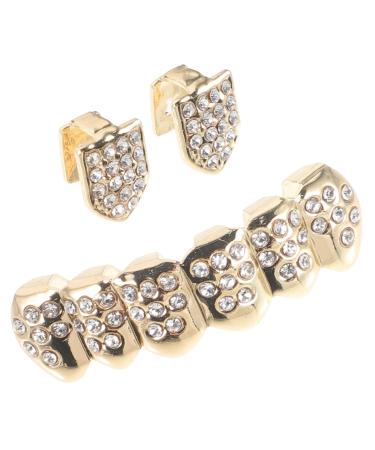 Beavorty 1 Set Grill Halloween Costumes Halloween Fake Teeth Costume Teeth Clothing Combination Personality