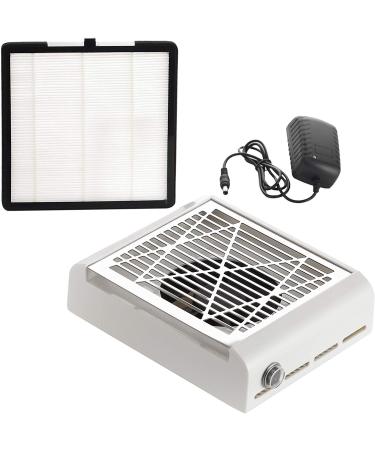 Miss Sweet Electric Nail Dust Collector - White | Manicure Essential - Buy Online on GoSupps.com