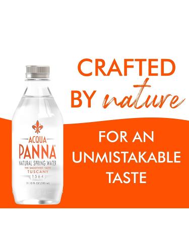 Acqua Panna Natural Spring Water 11.15 fl oz Plastic Bottles - Pack of 24 - Buy Online on GoSupps.com
