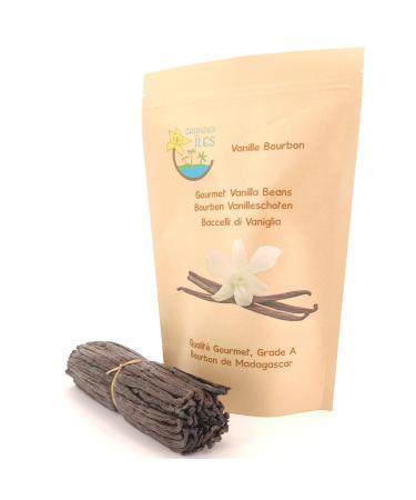 Bourbon Vanilla Pod from Madagascar 10 pods approximately 16 cm fresh extra unsplit weight approximately 30g gourmet quality