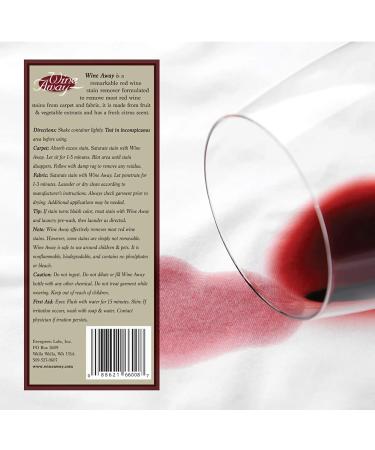 Red Wine Stain Remover Spray - Instant Wine Stain Removal for Carpet Clothes & Tablecloths - 2 oz - Perfect for Wine Spills - Buy Online on GoSupps.com