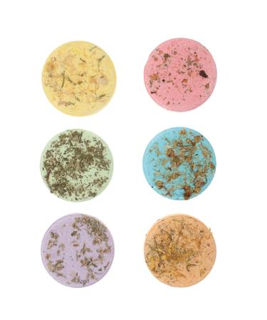 Beatifufu 6 Sheets Aromatherapy Tablets Bath Steamers Bath Bombs Scented Bath Bombs Essential Oil Tablets Mint Taste All-