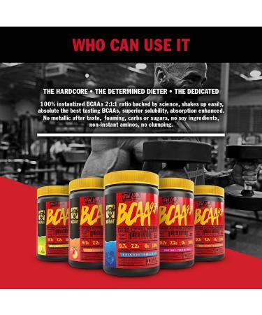 Mutant BCAA 9.7 Powder - Micronized Amino & Electrolytes Fruit Punch 348g | International Shipping Available - Buy Online on GoSupps.com