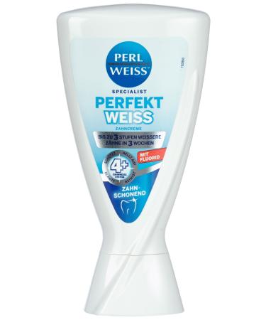 Perlweiss Toothpaste Perfect White 50 ml pack of 3 (3 x 50 ml)