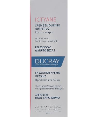 Ducray Ictyane Emollient Moisturising Cream 200ml - Buy Online for Intense Hydration | International Shipping Available - Buy Online on GoSupps.com
