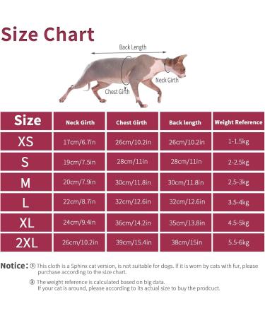 Warm Cotton Sweater for Sphynx Cats | Soft Red Striped Jumper for Small Dogs | XS Cat Costume - Buy Online on GoSupps.com