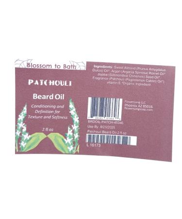 Patchouli Beard Oil (2 oz) | Pure Essential Oil | Defines & Softens | Woodsy Exotic Scent - International Shipping Available - Buy Online on GoSupps.com