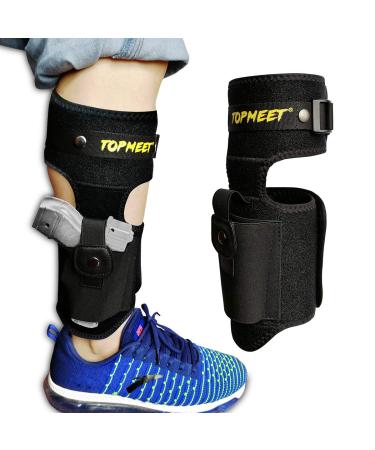 Upgraded Ankle Pistol Holsternot Ordinary - More Colors and More Sizes Black L