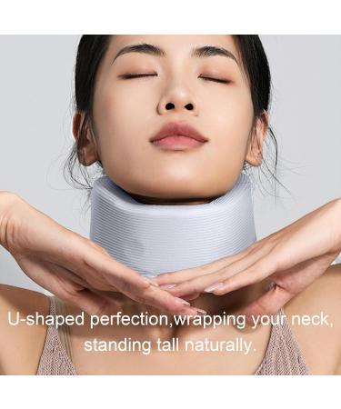 Foam Neck Brace Cervical Collar for Sleep and Pain Relief Aligns Stabilizes and Supports Neck and Spine - Buy Online on GoSupps.com