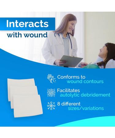 Simpurity Calcium Alginate Wound Dressing 4x4 - 10 Count | International Shipping Available - Buy Online on GoSupps.com
