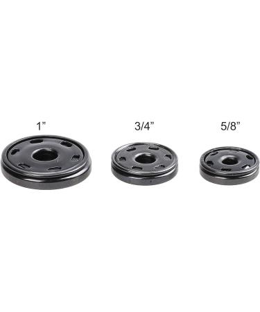 Sew-On Gunmetal Press Buttons 25MM Pack of 10 - Cotowin - Buy Online on GoSupps.com