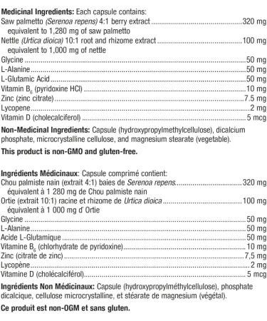 Metagenics - Concentrated Ultra Prostagen - Prostate Support Supplement for Men with Saw Palmetto Nettle Root and More - 60 Capsules - Buy Online on GoSupps.com