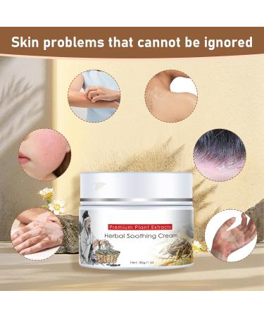 Bruiseweed All Natural Herbal Soothing Cream Chinese-Herbal Relief Balm for Body Care Ointment for Relieves Dry Skin Soothing Skin | Relieves Itching Rich in Menthol Calendula & Dendrobium - Buy Online on GoSupps.com