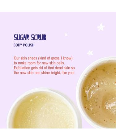 ZANDRA Lavender Vanilla Chai Sugar Scrub - 8 FZ | Exfoliating Beauty & Skincare | International Shipping Available - Buy Online on GoSupps.com