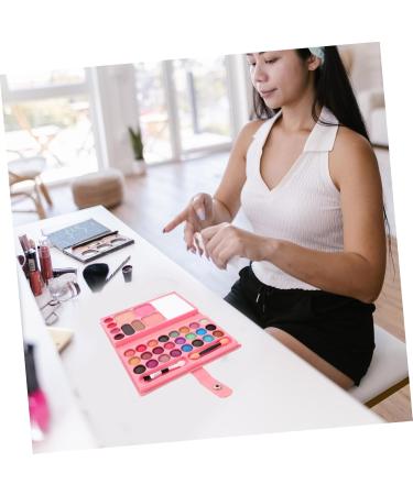 Healvian 5pcs 33 Makeup Palette Eye Shadow Pan Eye Shadow Palette Makeup Eyeshadow Glitter Girl Blush Leather - Buy Online on GoSupps.com