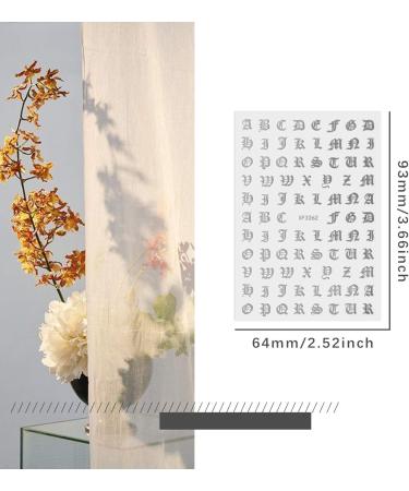 16 Leaves 3D Abstract Nail Art Stickers - Self-Adhesive DIY Nail Decoration with Tweezers - 8 Colors for Stunning Manicure - Buy Online on GoSupps.com