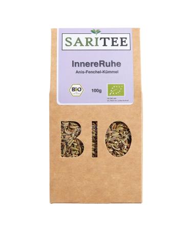 FRUTEG SARITEE Organic inside well loose Loose tea with aromatic organic fennel Anis Cammel From organic cultivation Detox Tea Good night tea Magentee 100g