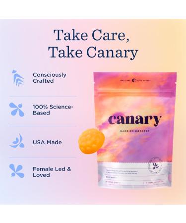 Canary Barrier Booster Vitamin A D & K and ZINC Immune Support - Great for Immune Support Bone Strength & Cardiovascular Health - Vegan Berry Banana Flavor 60 Gummies - Buy Online on GoSupps.com