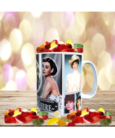 Hepburn Personalised Movie Icon Mug with Choice of Sweets Gift - Buy Online on GoSupps.com
