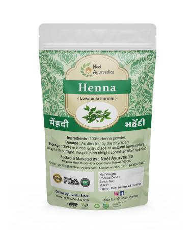 Poudre Mehandi (Lawsonia inermis) | Poudre de henn | 250 g