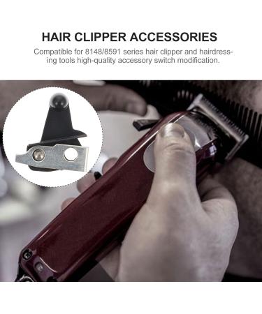 BIUDECO Electric Clipper Switch Hair Trimmer Haircut Equipment Hair Clipper Hairdressing Tool Replacement Power 2X2X1CM Black - Buy Online on GoSupps.com