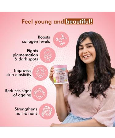 FYTT-IKA HEALTHCARE PRODUCTS Let It Glow Collagen Supplement for Men&Women L- Glutathione Vitamin C Sesbania Agati Extract Promotes Healthy Skin Hairs and Nails(Pineapple Powder Pack of 1) - Buy Online on GoSupps.com