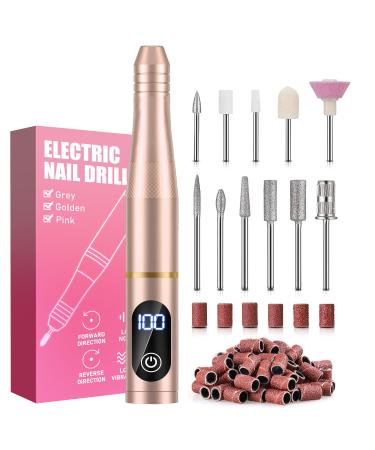 Electrical nail cutter electrical nail file manicure set 30000U/min 11 in 1 USB nail clip set electrical pedicure set polishing tools nail clip set for acrylic remove callus ... - Buy Online on GoSupps.com