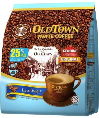 CNMART Malaysia Oldtown 3 in 1 White Coffee 25% Less Sugar 15 Sachets (Pack of 2) - Buy Online on GoSupps.com