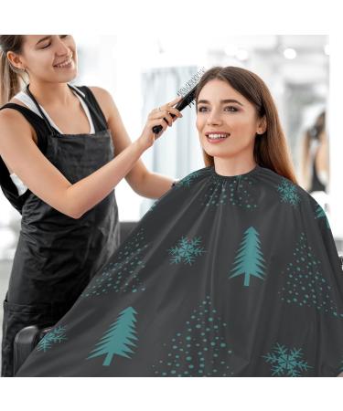 Waterproof Barber Cape - Green Tree & Cheetah Haircut Bib for Men & Women | Unisex Hair Cutting Cape  - Buy Online on GoSupps.com