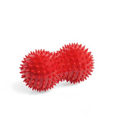 Peanut Ball Massager roller |Hand massage |Foot massage |Red |Triggerpunkt massage for back and neck |Tool for self -massage massage
