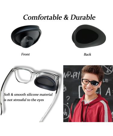 2PCS Medical Eye Patch - Adjustable Silicone Suction Cup - Amblyopia Lazy Eye Solution for Kids & Adults - Buy Online on GoSupps.com