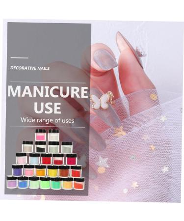 Baluue 48 Boxes Nail Crystal Powder Arycil Powder Nail Carving Powder DIY Manicure Powder Nail Powder - Buy Online on GoSupps.com