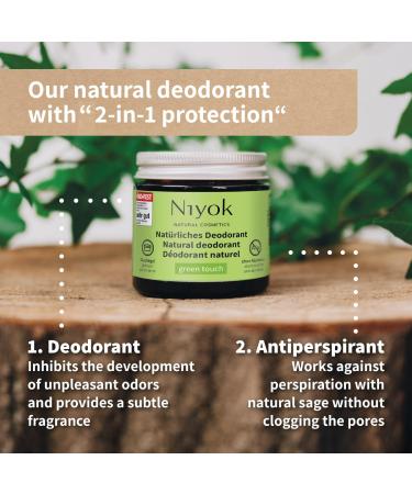 Natural Cosmetics 3-Pack Natural Deodorant Light Ocean 40ml Sensitive Shower Bar 80g and Sensitive Shampoo Bar 80g - Buy Online on GoSupps.com