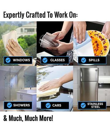 Probablei Streak-Free Miracle Cleaning Cloths Probablei Multipurpose Streak Free Miracle Cleaning Cloths Probable Cleaning Cloth Probablei Streak Free Miracle Cleaning Cloths Used To Clean Mirrors Di 10 - Buy Online on GoSupps.com