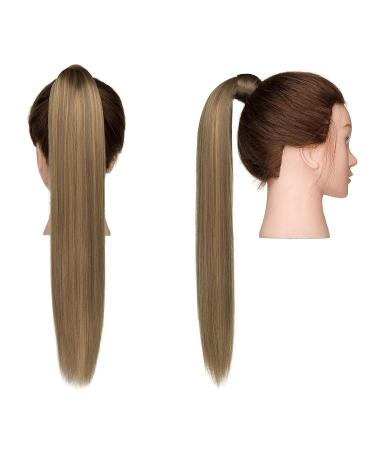 Buy Cybelleza Clip-In Ponytail Extensions - Heat Resistant Ash Blonde & Dirty Blonde - Realistic Long Hair Braid at Affordable Prices - Buy Online on GoSupps.com