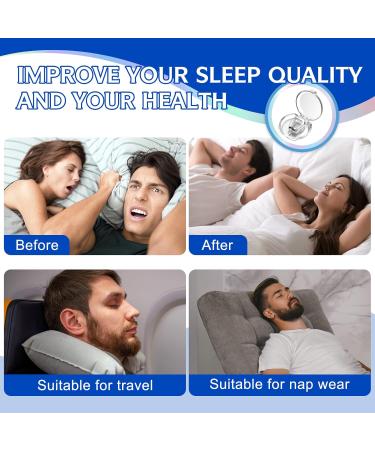 Snoring Nose Clip - 12pcs Adjustable Magnetic Snore Clips | Reusable Solution to Stop Snoring at Night - Buy Online on GoSupps.com