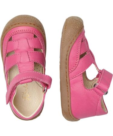 Naturino WAD Leather Closed-Toe Shoes - 3.5 UK Child - Fuchsia - Buy Online on GoSupps.com