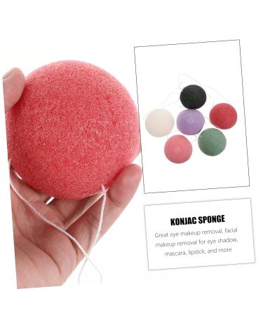 FRCOLOR 12 Pcs Konjac Sponge Set - Soft Facial & Body Scrub Puffs for Makeup Removal | International Shipping Available - Buy Online on GoSupps.com