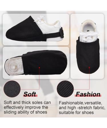 Zhanmai Bowling Shoe Slider - 2 Pack Elastic Band Bowling Shoe Covers for Men and Women - Adjustable Accessories for Bowlers - Size L - Buy Online on GoSupps.com