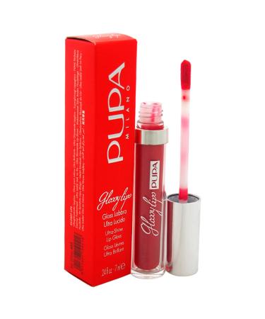 Pupa Milano Glossy Lips Ultra Shine Lip Lipgloss # 403 Shimmering Ruby for Women 0.24 oz 1 Piece