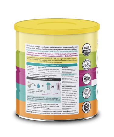 Else Plant-Powered Complete Nutrition Shake for Kids - Creamy Vanilla 16 oz | Healthy Kids' Drink - Buy Online on GoSupps.com