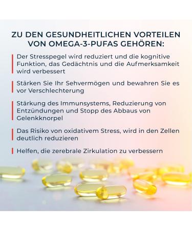 NFO Strong DHA Omega 3 - High-Dose Fish Oil Capsules (90) | Pure DHA Rich Triglycerides with Vitamin E - Wild-Caught Fish from Finland - Buy Online on GoSupps.com