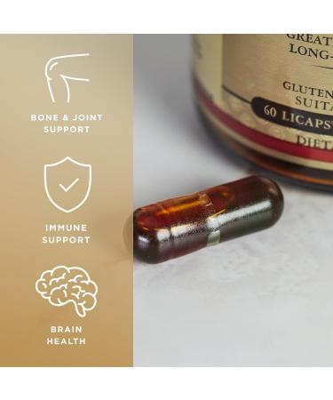 Solgar Full Spectrum Curcumin 90 LiCaps (Pack of 2) - Superior Absorption - Brain, Joint & Immune Health Support - Non-GMO, Vegan, Gluten-Free, Dairy-Free - 180 Servings - Buy Online on GoSupps.com