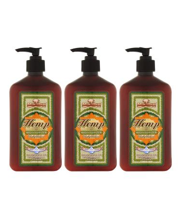 Malibu Tan For Dry Skin Hemp Body Lotion 18 fl oz (3 Pack)