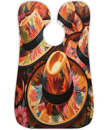 Mexican Hat Beard Bib Apron | Beard Hair Catcher for Men | Perfect Gift for Dad on Father's Day Anniversary & Christmas - Buy Online on GoSupps.com